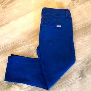 Royal Blue Capris White House Black Market